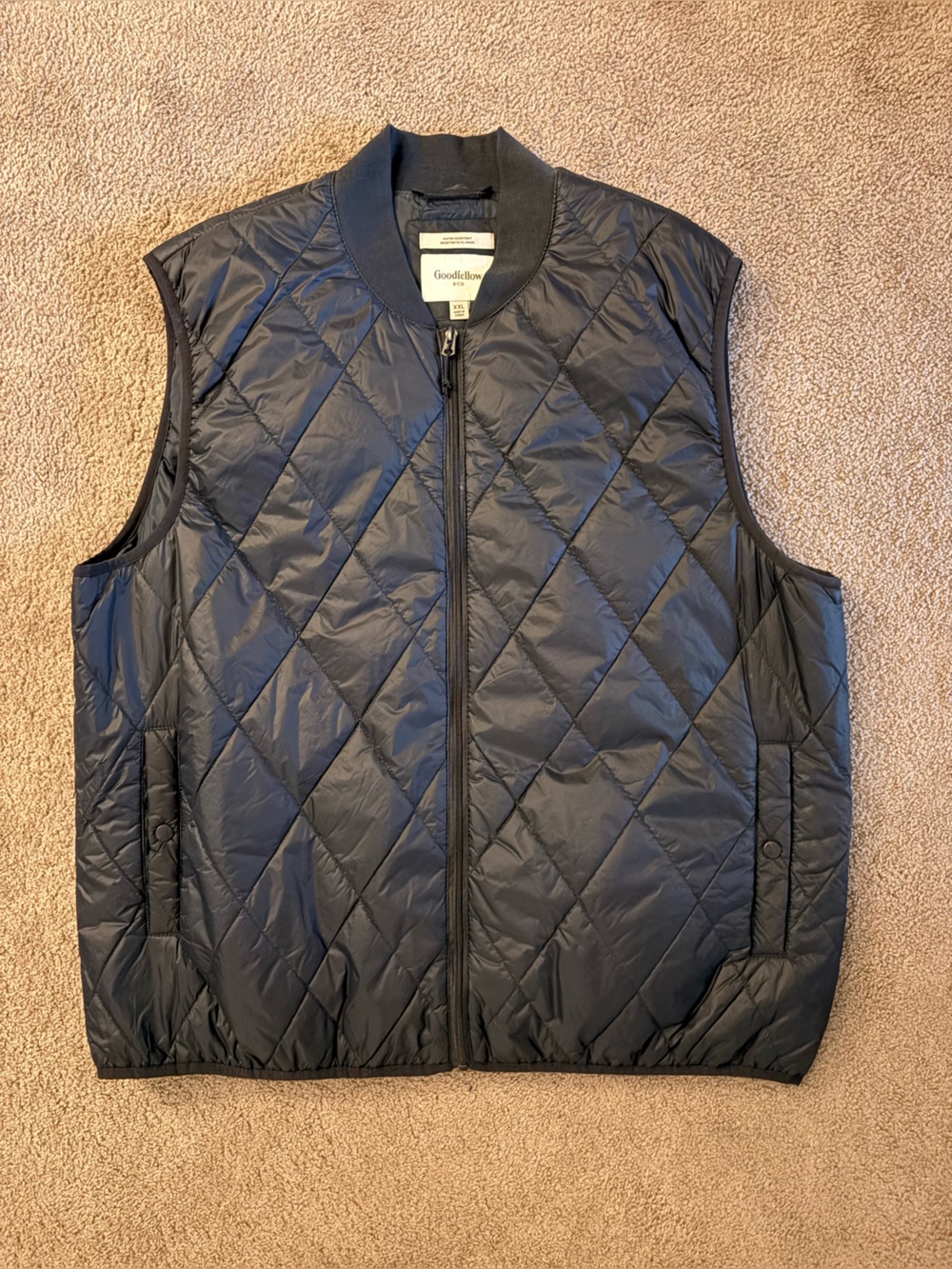 Goodfellow & Co Quilted Navy Vest